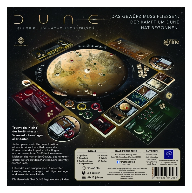 Dune Board Game – Film Version