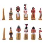 Schachfiguren Römer vs Ägypter