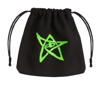 Call of Cthulhu Black & green Dice Bag