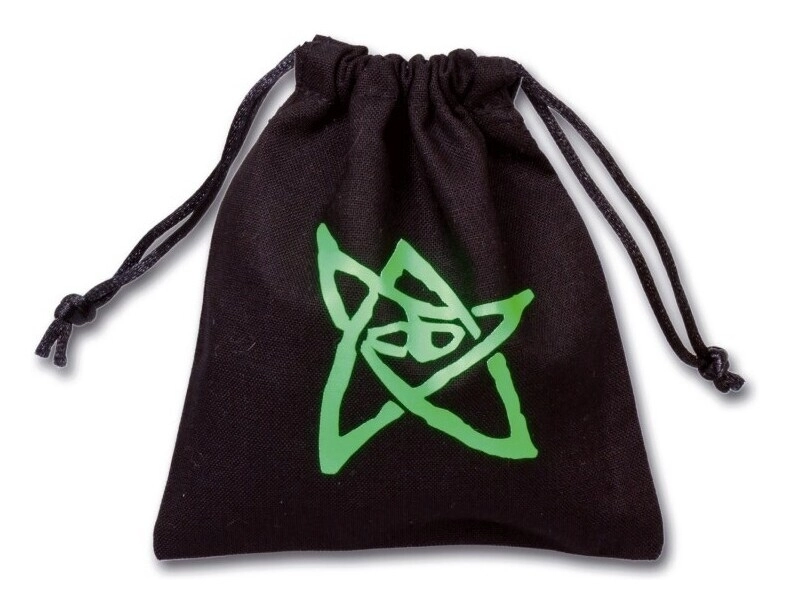 Call of Cthulhu Black & green Dice Bag