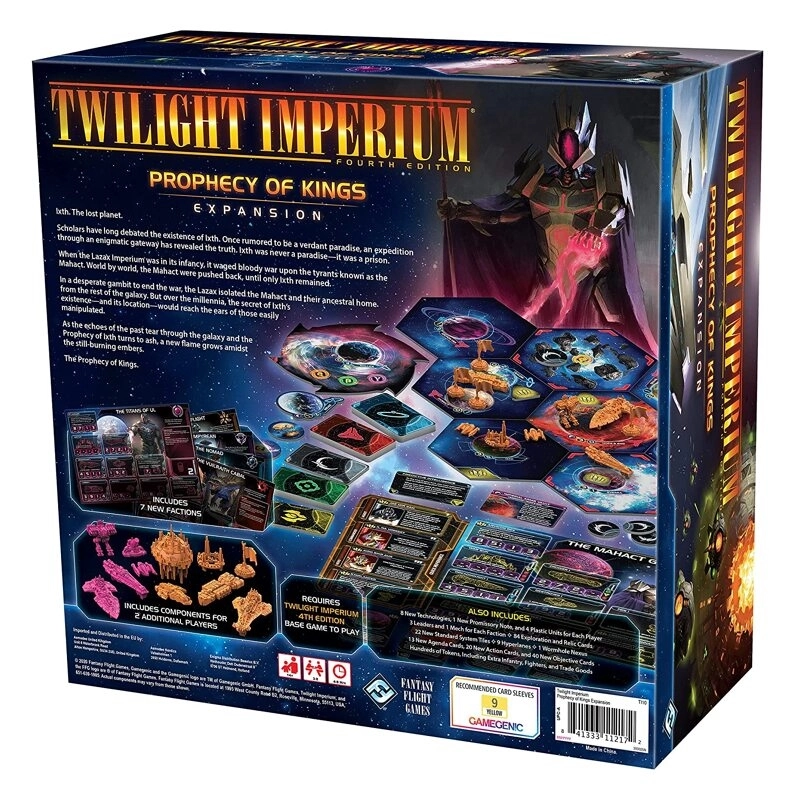 Twilight Imperium Expansion - Prophecy of Kings - EN