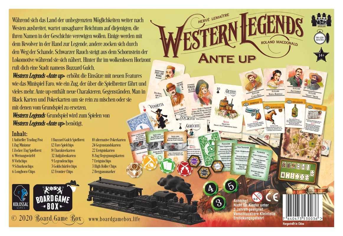 Western Legends Erweiterung - Ante Up