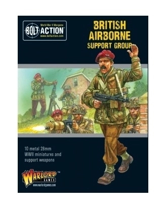 Bolt Action 2 British Airborne Support Group (HQ, Mortar & MMG) - EN