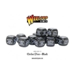 Bolt Action 2 Bolt Action Orders Dice - Black (12)