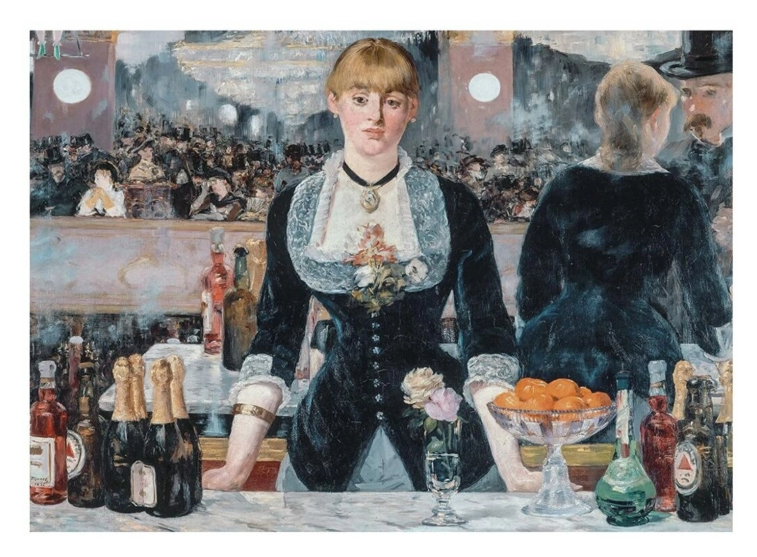 Bar in den Folies Bergères - Edourd Manet