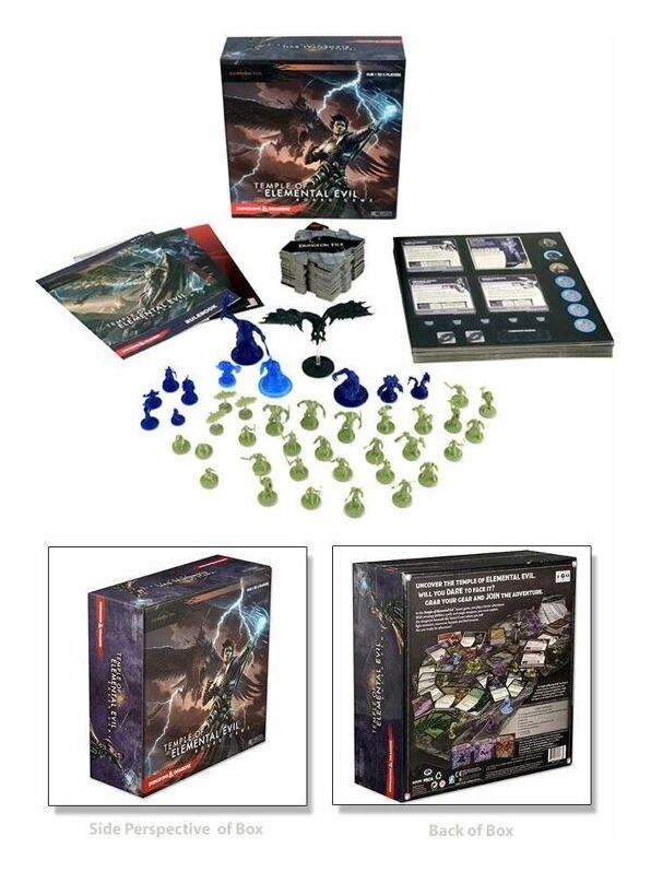 D&D - Temple of Elemental Evil Board Game - EN