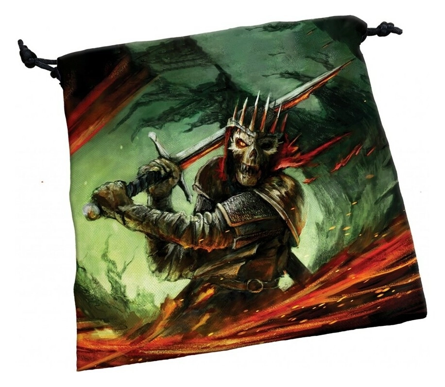 Deluxe Dice Bag Skeletal Warrior