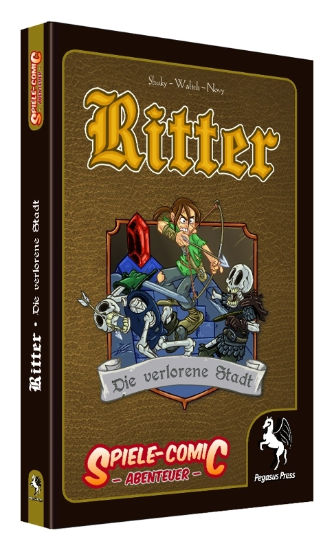 Spiele-Comic Abenteuer: Ritter - Die verlorene Stadt