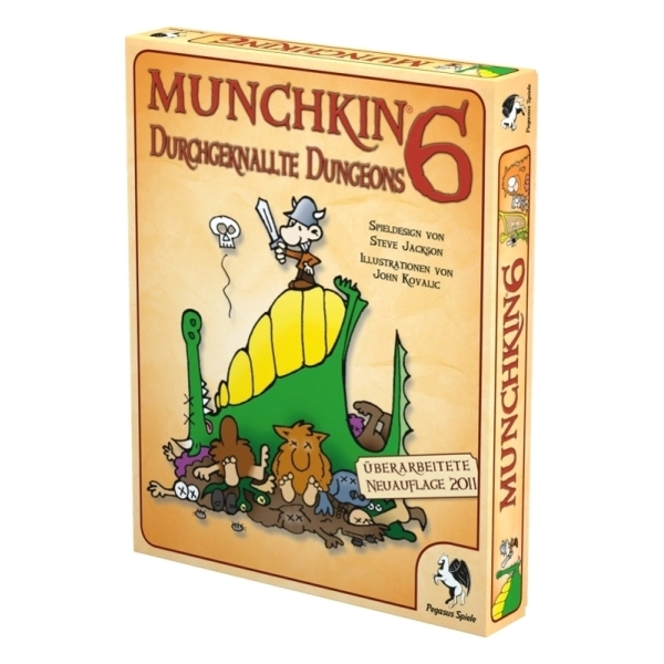 Munchkin 6: Durchgeknallte Dungeons