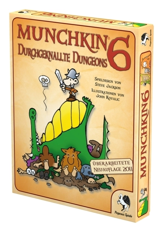 Munchkin 6: Durchgeknallte Dungeons