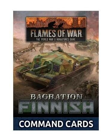 Flames Of War - Bagration: Finnish Command Card Pack (23x Cards) - EN