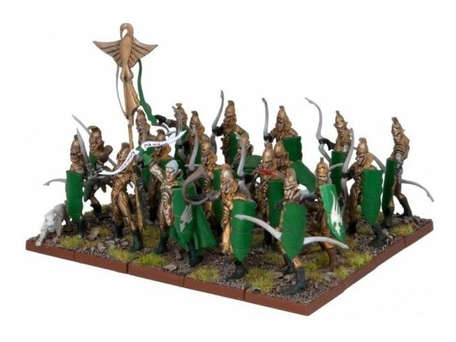 Kings of War Elf Bowmen Regiment - EN