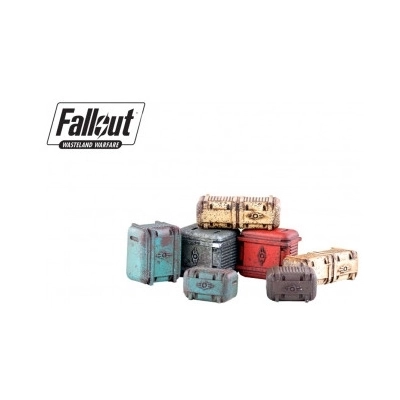 Fallout: Wasteland Warfare - Terrain Expansion: Vault Tec Supplies (2019) - EN