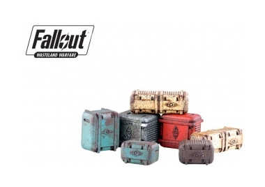 Fallout: Wasteland Warfare - Terrain Expansion: Vault Tec Supplies (2019) - EN