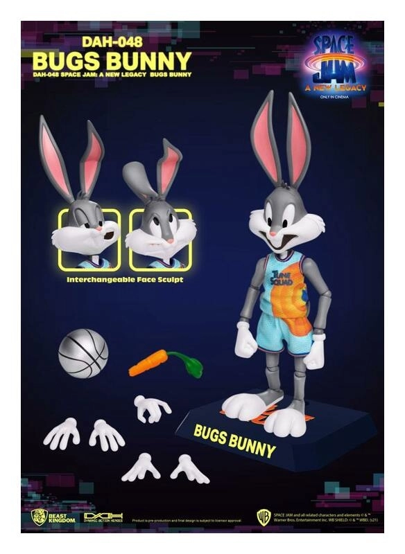 Space Jam: A New Legacy 8ction Heroes Actionfigur 1/9 Bugs Bunny 16 cm