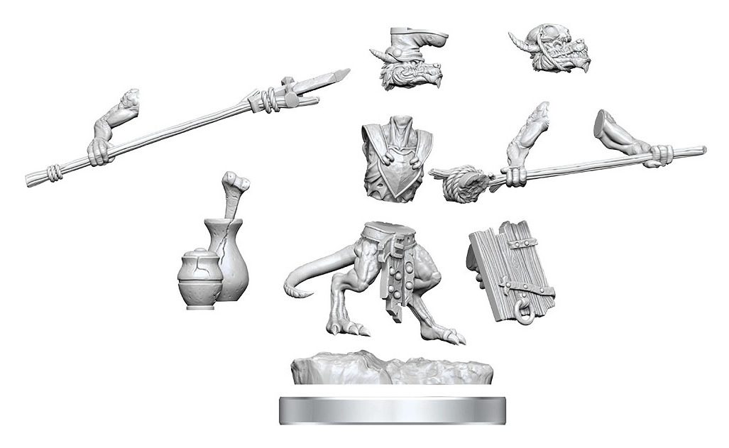 Dungeons & Dragons Frameworks Miniatur-Bausatz W01 Kobold