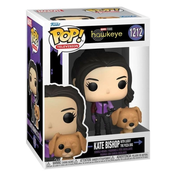 Funko POP! & Buddy Hawkeye - Kate Bishop w/Lucky the Pizza Dog