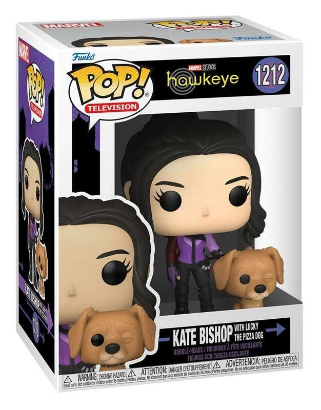 Funko POP! & Buddy Hawkeye - Kate Bishop w/Lucky the Pizza Dog