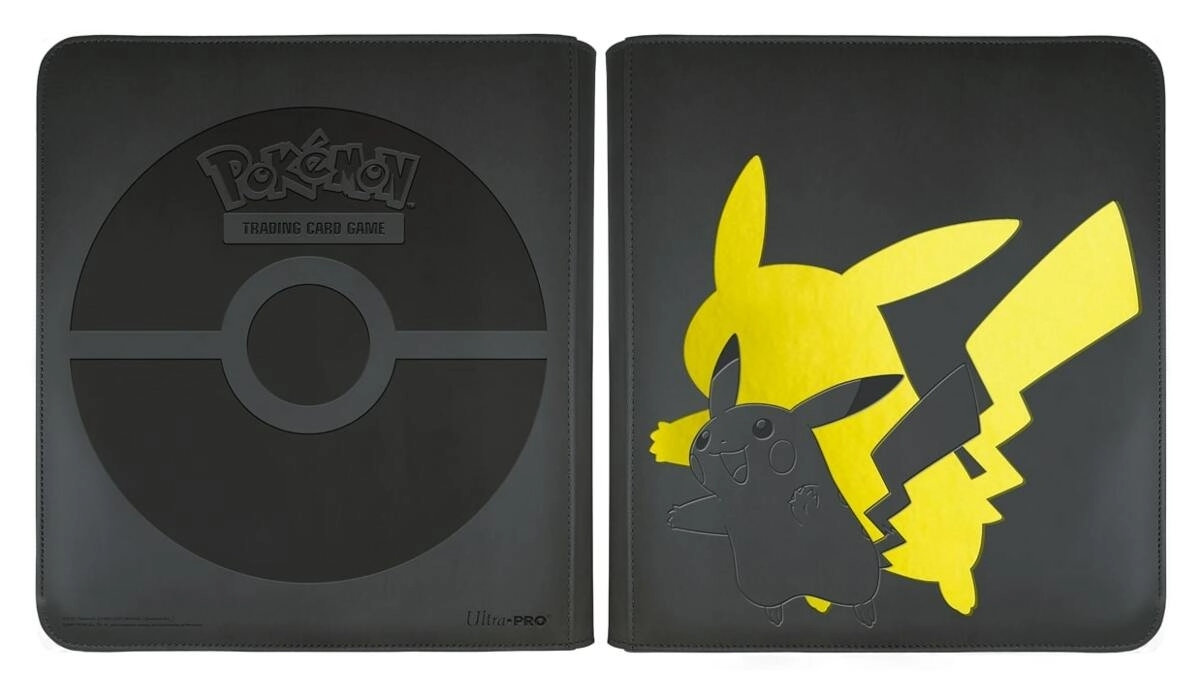 UP - Elite Series: Pikachu 12-Pocket Zippered PRO-Binder for Pokémon