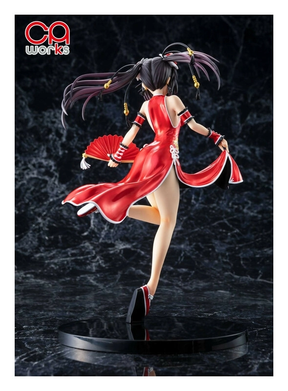 Date A Live III PVC Statue 1/7 Kurumi Tokisaki China Dress Ver. Repaint Color 23 cm