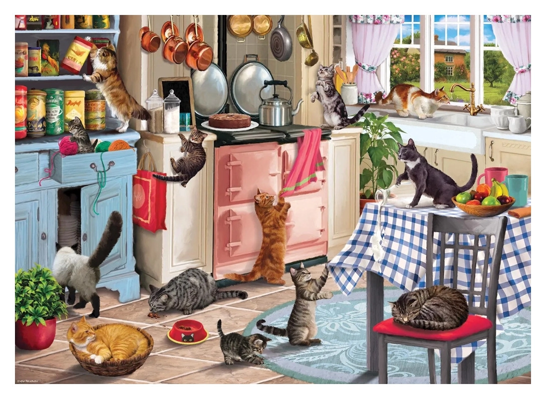 Cats in the Kitchen