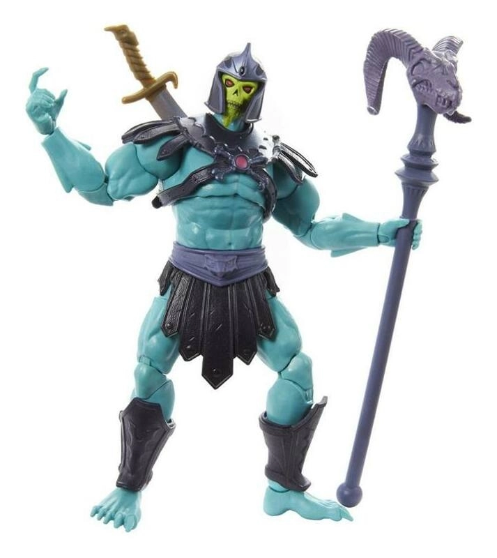 Masters of the Universe New Eternia Masterverse Actionfigur 2022 Barbarian Skeletor 18 cm