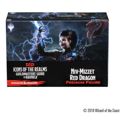 D&D Icons of the Realms: Guildmasters' Guide to Ravnica Niv-Mizzet Red Dragon Premium Figure