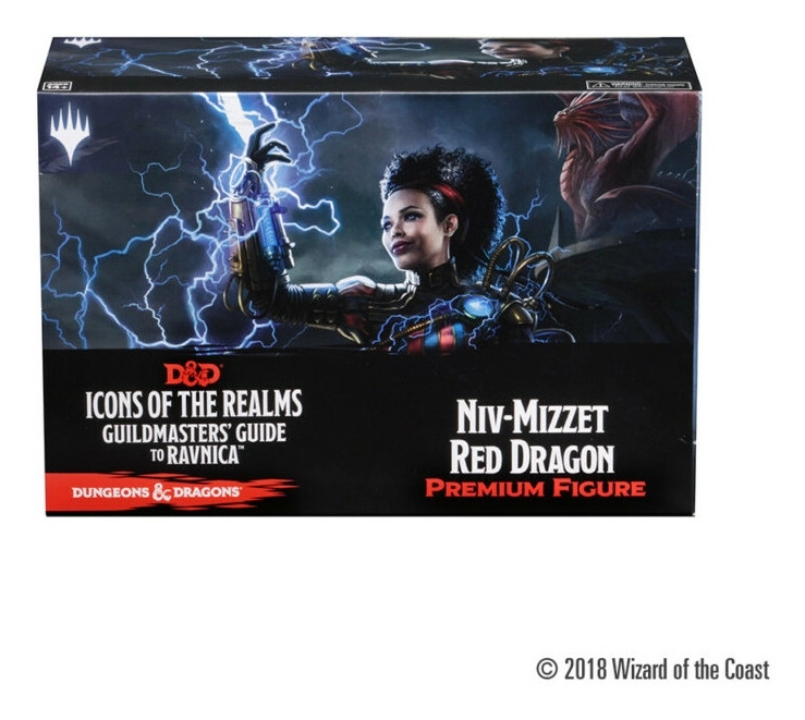 D&D Icons of the Realms: Guildmasters' Guide to Ravnica Niv-Mizzet Red Dragon Premium Figure