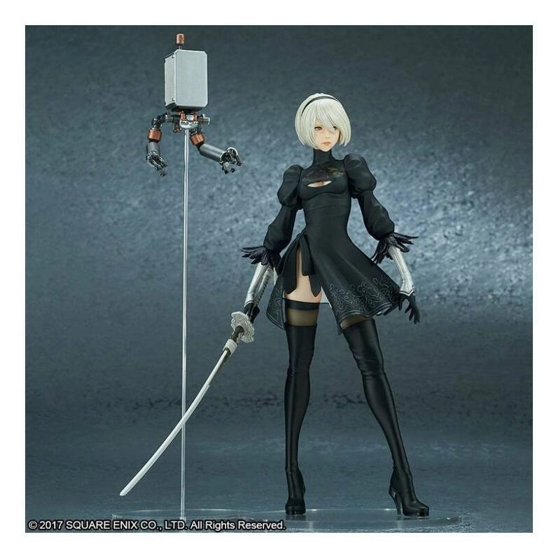 NieR:Automata PVC Statue 2B (YoRHa No. 2 Type B) Deluxe Version 28 cm