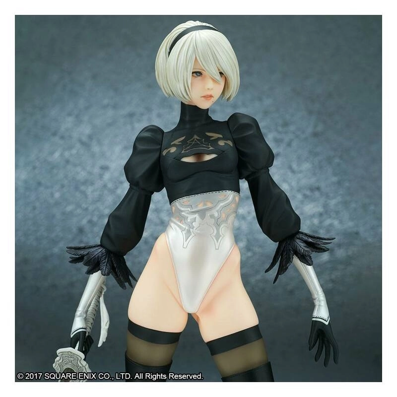 NieR:Automata PVC Statue 2B (YoRHa No. 2 Type B) Deluxe Version 28 cm