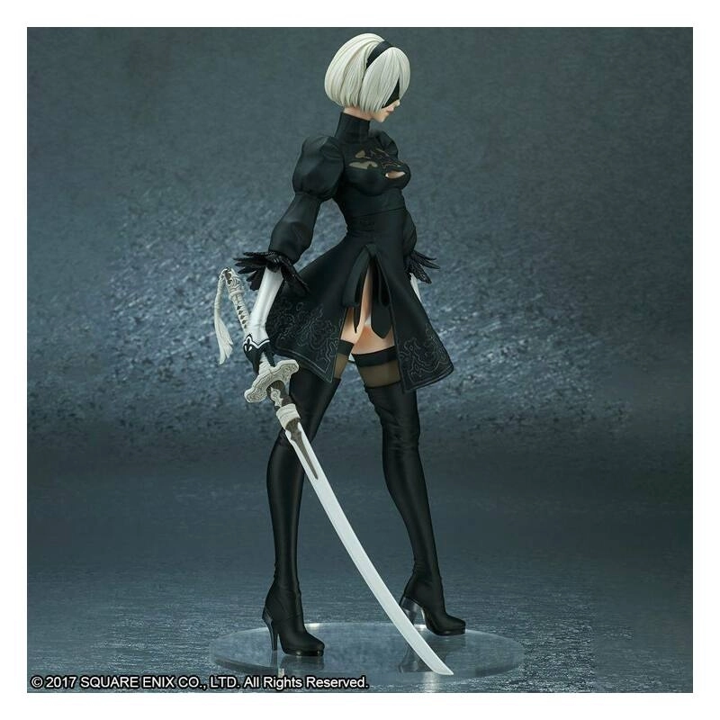 NieR:Automata PVC Statue 2B (YoRHa No. 2 Type B) Deluxe Version 28 cm