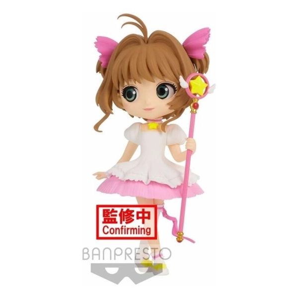 Cardcaptor Sakura Sakura Card Q Posket Minifigur Sakura Kinomoto Ver. A 14 cm