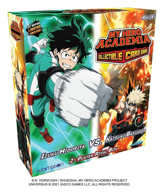 My Hero Academia Collectible Card Game - Izuku Midoriya vs. Katsuki Bakugo 2-Play Rival Decks - EN