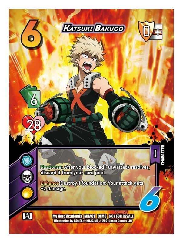 My Hero Academia Collectible Card Game - Izuku Midoriya vs. Katsuki Bakugo 2-Play Rival Decks - EN