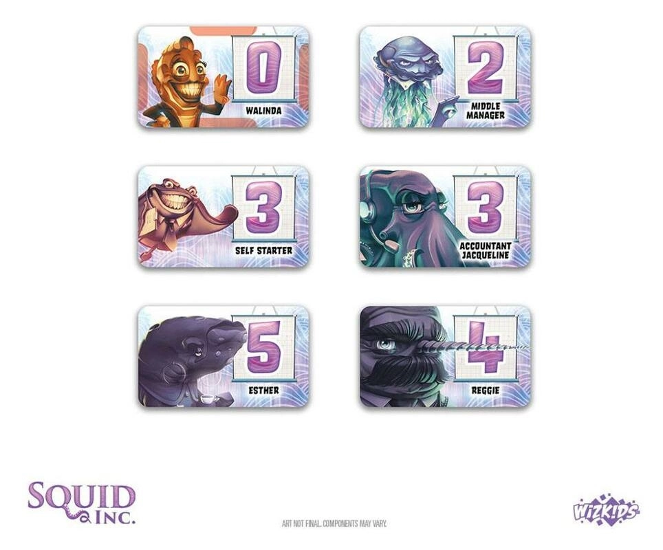 Squid Inc. Brettspiel - EN