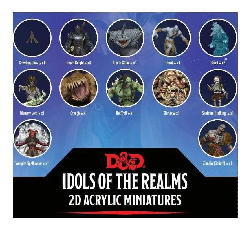 D&D Idols of the Realms: Boneyard: 2D Set 1 - EN