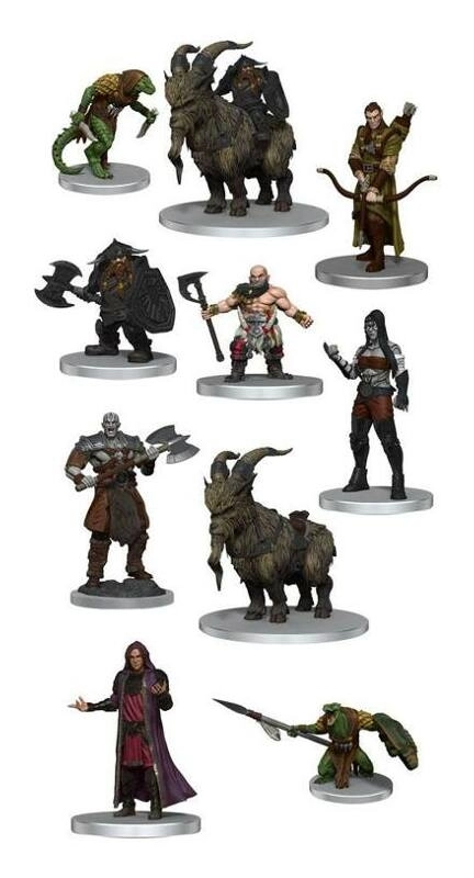 Critical Role: Characters of Tal'Dorei Miniaturen vorbemalt Set 1