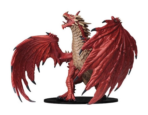 Pathfinder Battles Deep Cuts Miniatur unbemalt Gargantuan Red Dragon