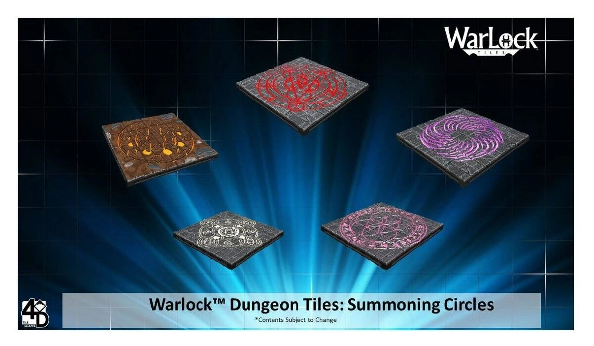 WarLock Dungeon Tiles: Summoning Circles