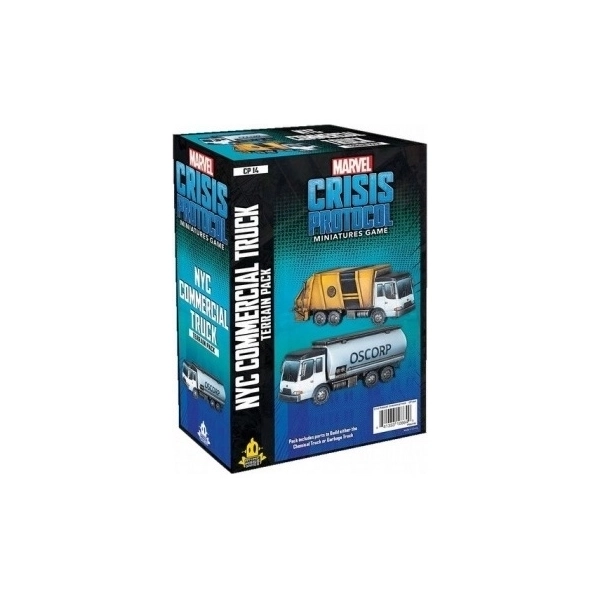 Marvel Crisis Protocol: Garbage Truck/Chem Truck Terrain Expansion - EN