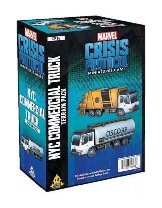 Marvel Crisis Protocol: Garbage Truck/Chem Truck Terrain Expansion - EN