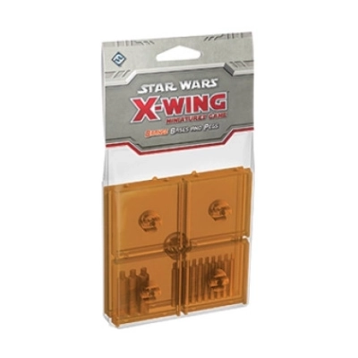 Star Wars X-Wing: Orange Bases and Pegs Expansion Pack - EN