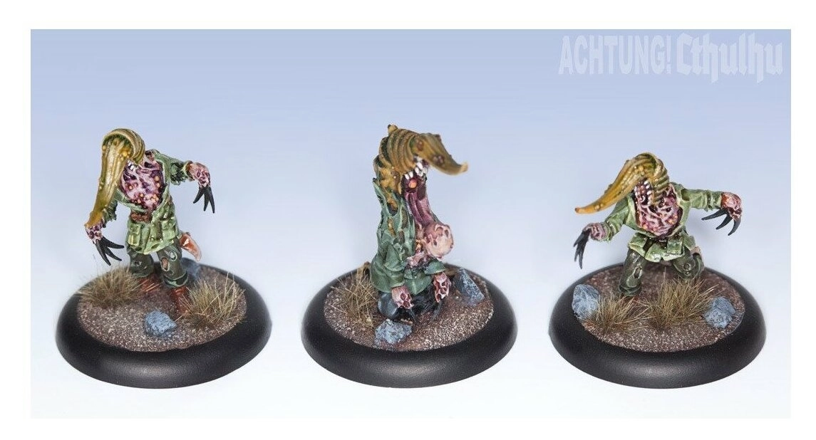 Achtung! Cthulhu Miniatures Servitors of Nyarlathotep OOP