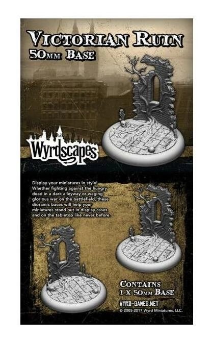 Malifaux Terrain WyrdscapesVictorian 50mm