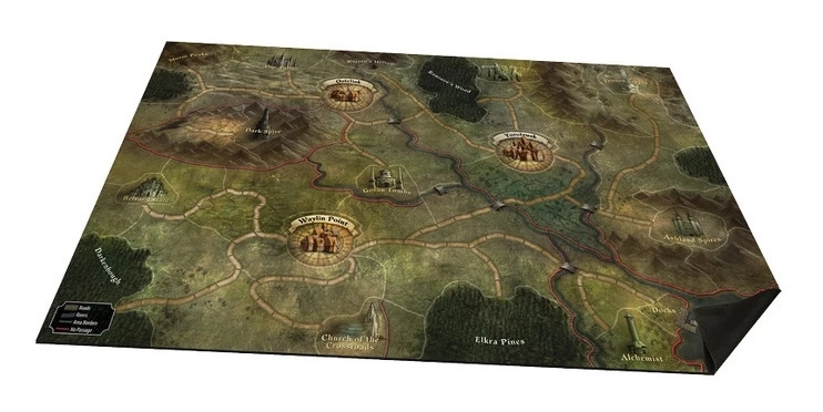 Folklore Oversized Cloth World Map - EN