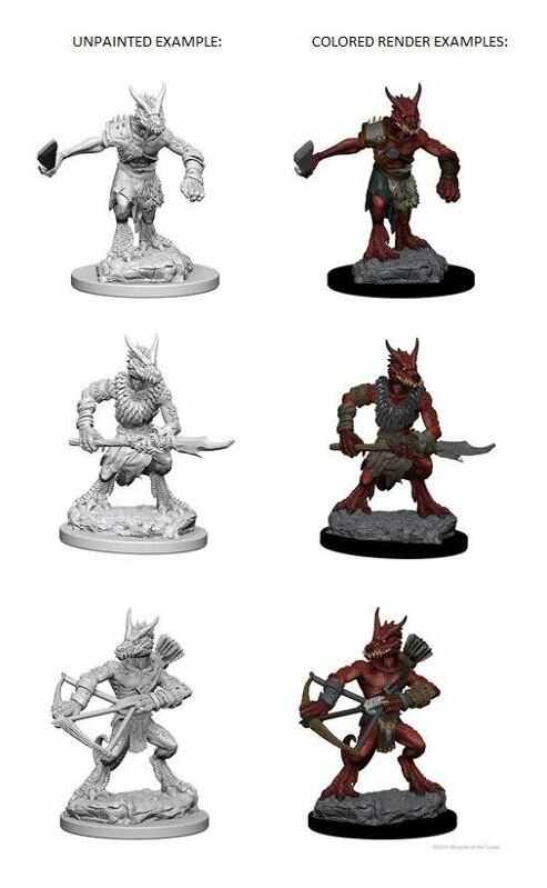 D&D Nolzur's Marvelous Unpainted Miniatures - Kobolds