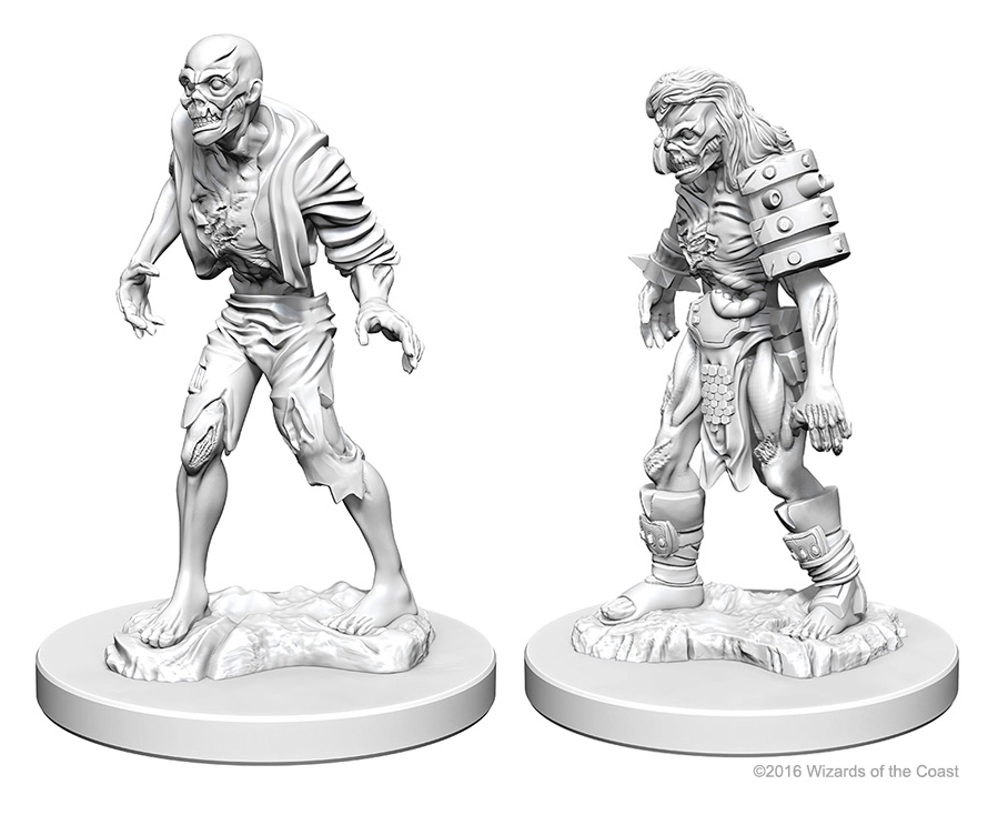 D&D Nolzur's Marvelous Unpainted Miniatures - Zombies 