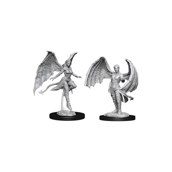 D&D Nolzur's Marvelous Miniatures Miniaturen unbemalt Succubus & Incubus