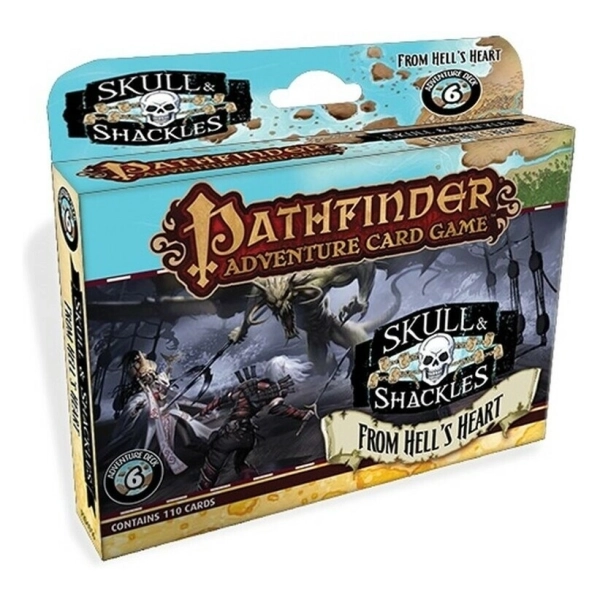 Pathfinder Adventure Card Game Skull Shackles Adventure Deck 6 From Hells Heart