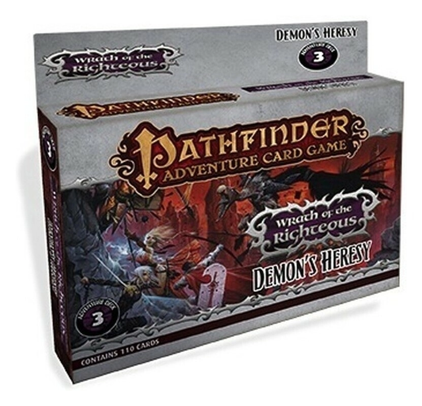 Pathfinder Adventure Card Game Wrath of the Righteous Adventure Deck 3 Demons Heresy